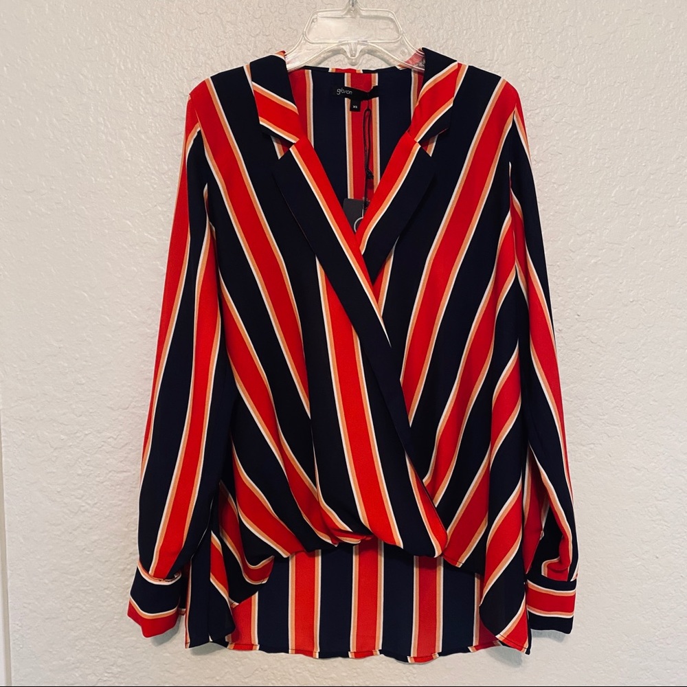 NWT Nordstrom Wrap Blouse